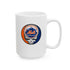 Grateful Dead - New York Mets Stealie Ceramic Coffee Mug - StealieShop