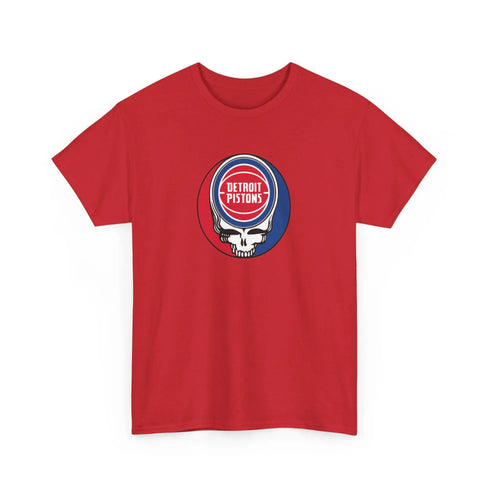 Detroit Pistons Grateful Dead T-Shirt - NBA - StealieShop