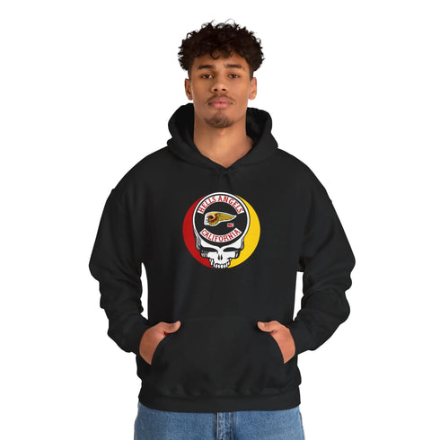 Grateful Dead - Hells Angels Stealie Unisex Heavy Blend Hoodie - StealieShop