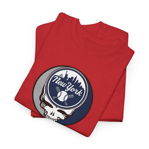 Grateful Dead - New York Yankees Classic Stealie Tshirt - StealieShop