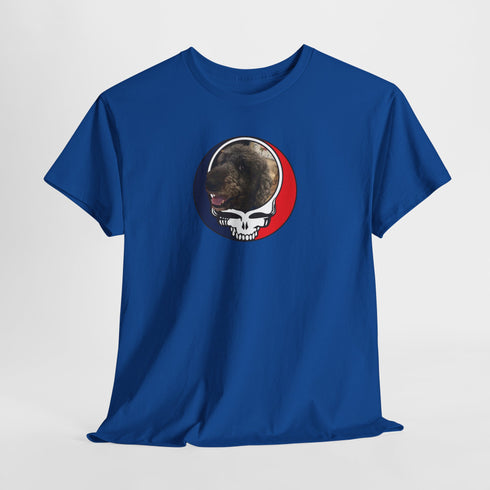 Custom Dog Stealie Unisex Grateful Dead T-Shirt (63)