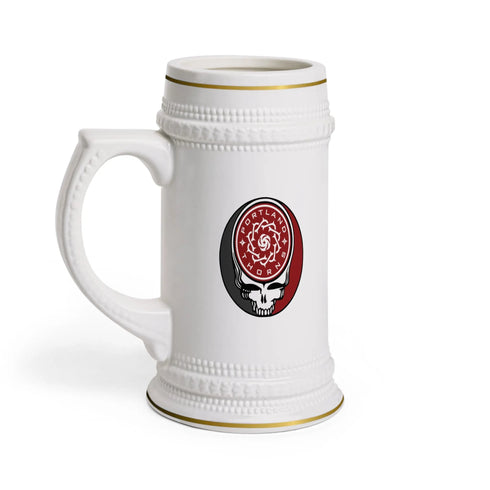 Portland Thorns Grateful Dead Stealie Beer Stein Mug - NWSL - StealieShop