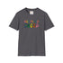 Grateful Dead - Grateful Grad Colors Dancing Bears Grateful Dead T-Shirt - StealieShop