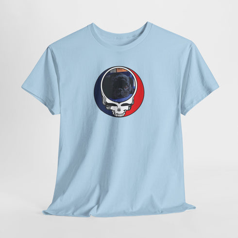 Custom Dog Stealie Unisex Grateful Dead T-Shirt (102)