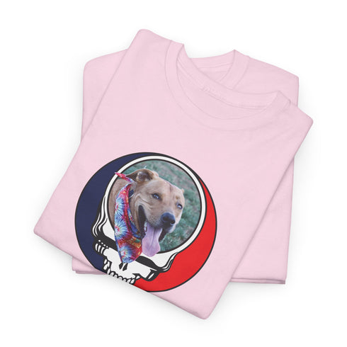 Custom Dog Stealie Unisex Grateful Dead T-Shirt (70)