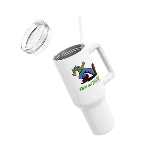 Grateful Dead - The Do-Dah Man "Fat Man" Tumbler, Double Insulated 40oz Travel Mug - StealieShop