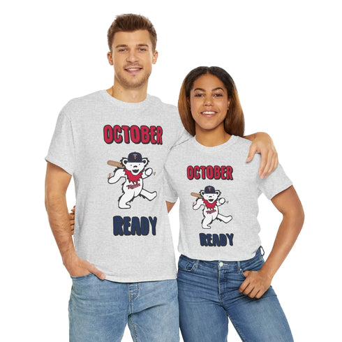 Minnesota Twins Playoffs - October Ready Grateful Dead Tshirt - MLB - StealieShop