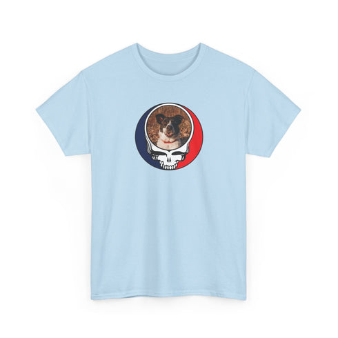Custom Dog Stealie Unisex Grateful Dead T-Shirt (93)