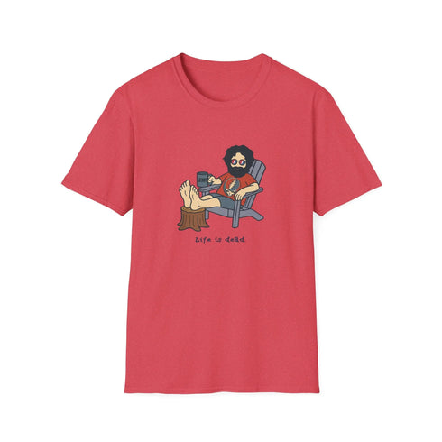 Grateful Dead - Chillin' Jerry - Life is dead. Grateful Dead T-Shirt - StealieShop