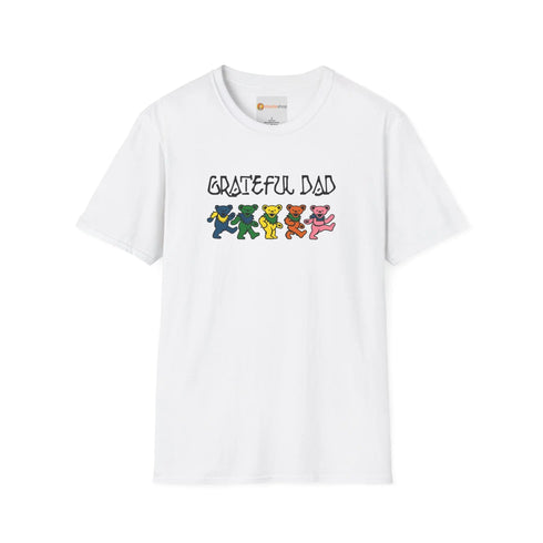 Grateful Dead - Grateful Dad Dancing Bears Grateful Dead T-Shirt - StealieShop