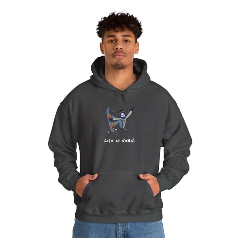Snowboarding Jerry Grateful Dead Unisex Hoodie - StealieShop