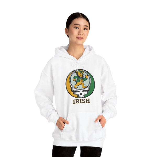 Grateful Dead - Irish Dancing Leprechaun Stealie Unisex Heavy Blend™ Hooded Sweatshirt - StealieShop