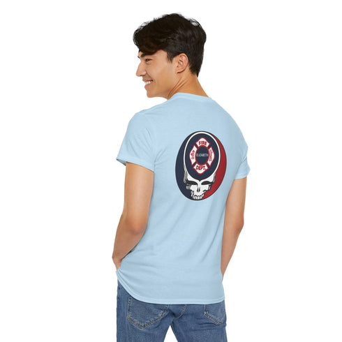 Elizabeth Fire Department Grateful Dead T-Shirt StealieShop