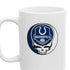 Grateful Dead - The Gridiron Collection: Indianapolis Colts Stealie Ceramic Coffee Mug - NFL - StealieShop