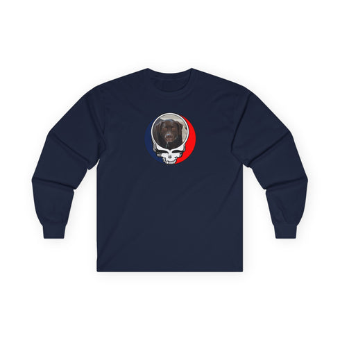 Custom Dog Stealie Grateful Dead Long Sleeve Tee (72)