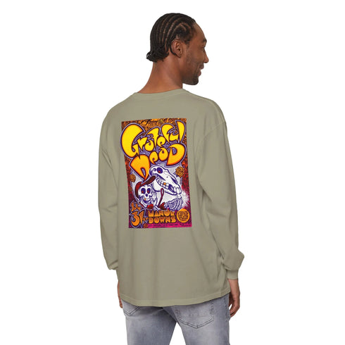 Grateful Dead - Grateful Dead Two-Sided Concert Tee - Vineyard Collection Garment-Dyed Long Sleeve | Austin, TX - StealieShop