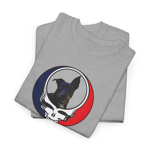 Custom Dog Stealie Unisex Grateful Dead T-Shirt (83)