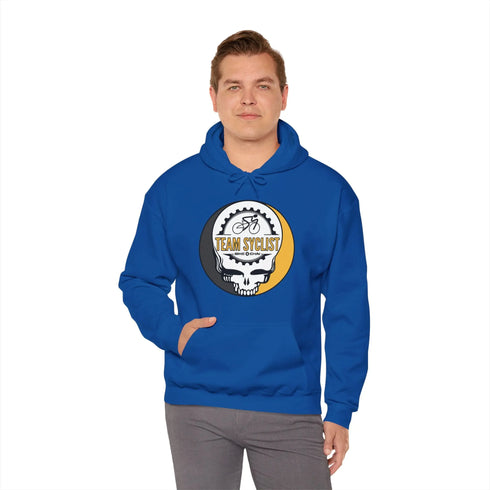 Grateful Dead - Team Syclist Heavy Blend��� Hooded Sweatshirt - StealieShop