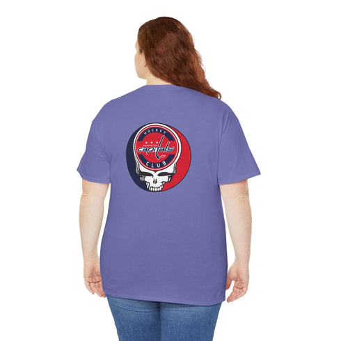 Washington Capitals Grateful Dead Steal Your Face T-Shirt - NHL StealieShop