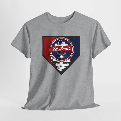 Grateful Dead - Home Run Collection: St. Louis Edition Grateful Dead Steal Your Face T-Shirt - StealieShop