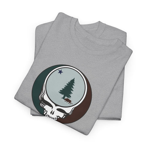 Vermont "Unofficial" State Flag Stealie Grateful Dead T-Shirt
