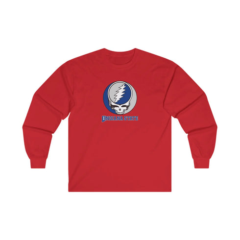 Indiana State University Grateful Dead Long Sleeve Tee StealieShop