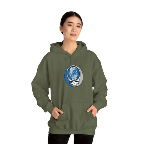 Houston Texans Grateful Dead Hooded Sweatshirt - NFL Fan Apparel - StealieShop