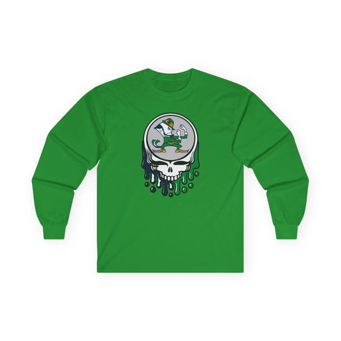 Notre Dame Grateful Dead Long Sleeve Tee StealieShop