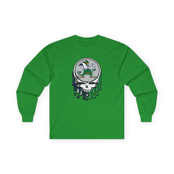 Notre Dame Grateful Dead Long Sleeve Tee StealieShop