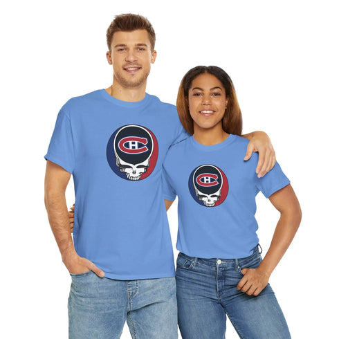 Montreal Canadiens Grateful Dead Steal Your Face T-Shirt Printify