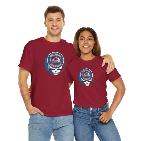 Colorado Avalanche Grateful Dead Steal Your Face T-Shirt Printify