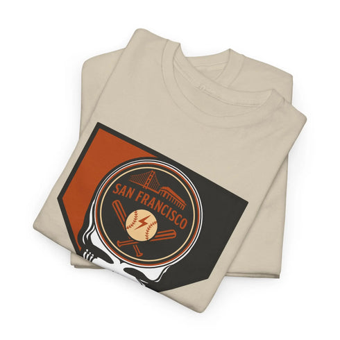 Grateful Dead - Home Run Collection: San Francisco Edition Classic Stealie T Shirt - MLB - StealieShop