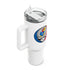 Grateful Dead - University of Kansas Stealie "Fat Man" Tumbler, Double Insulated 40oz Travel Mug - StealieShop