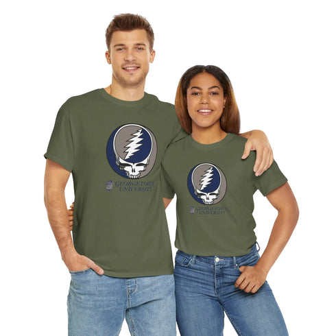 Georgetown University Grateful Dead T-Shirt Printify