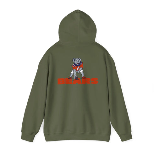 Chicago Bears Dancing Bear Unisex Hoodie - NFL - StealieShop