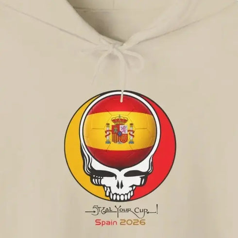 2026 Spain World Cup "Steal Your Cup" Grateful Dead Hoodie