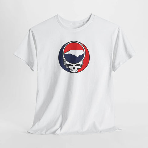 North Carolina Map Stealie Grateful Dead T-Shirt
