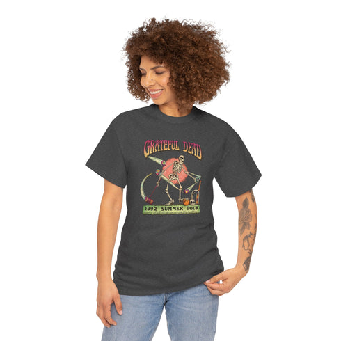1992 Summer Tour Unisex Grateful Dead T-Shirt - Icons From The Road Collection