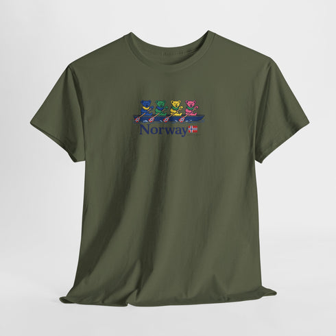Norway World Dancing Bears Unisex Grateful Dead T-Shirt
