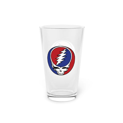 Grateful Dead Stealie Pint Glass, 16oz - StealieShop