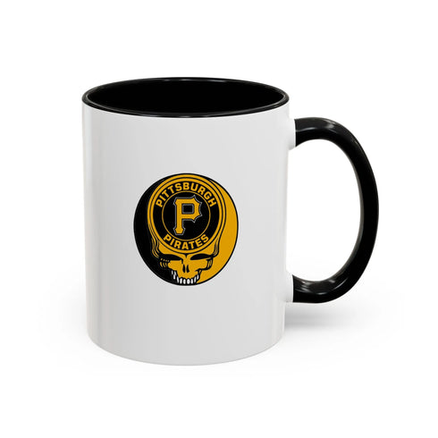 Pittsburgh Pirates Grateful Dead Stealie Coffee Mug (11oz or 15oz) - StealieShop