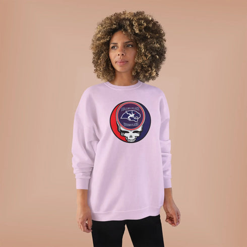Grateful Dead - Miller Place Wrestling Stealie Unisex Crewneck Sweatshirt - StealieShop