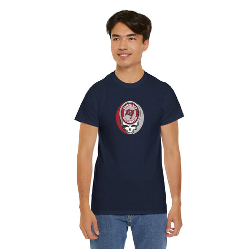 Tampa Bay Bucaneers Grateful Dead Steal Your Face T-Shirt Printify