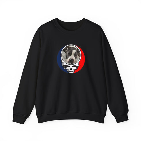 Custom Dog Stealie Crewneck Sweatshirt (38)