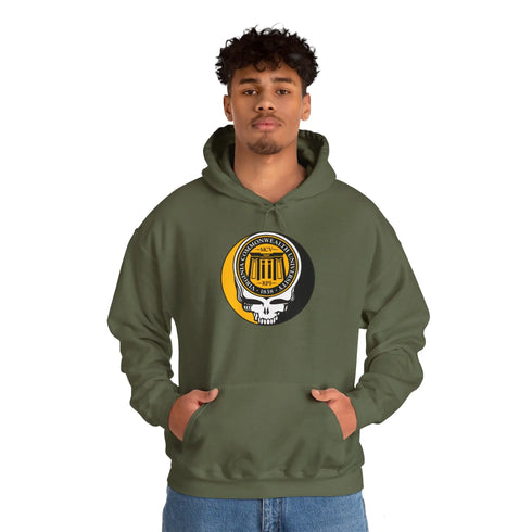 Virginia Commonwealth University Grateful Dead Steal Your Face Unisex Hoodie - StealieShop