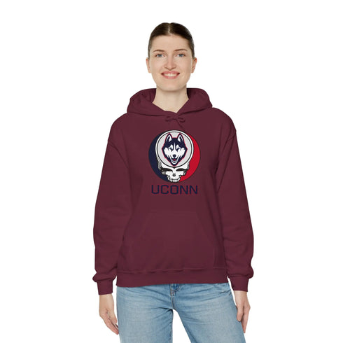 UCONN Grateful Dead Unisex Heavy Blend Hoodie StealieShop