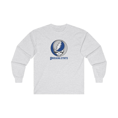 Indiana State University Grateful Dead Long Sleeve Tee StealieShop