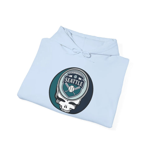 Grateful Dead - Seattle Mariners Grateful Dead Unisex Heavy Blend Hoodie - StealieShop