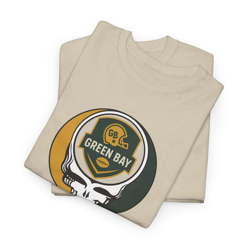 Green Bay Football Stealie T-Shirt - Gridiron Collection