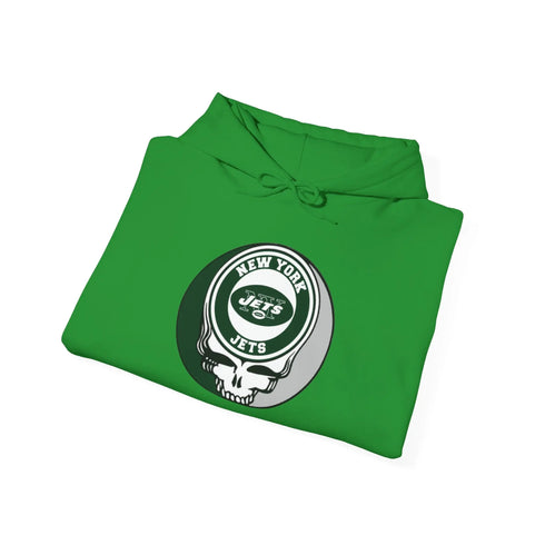 New York Jets Logo Stealie Grateful Dead Hoodie